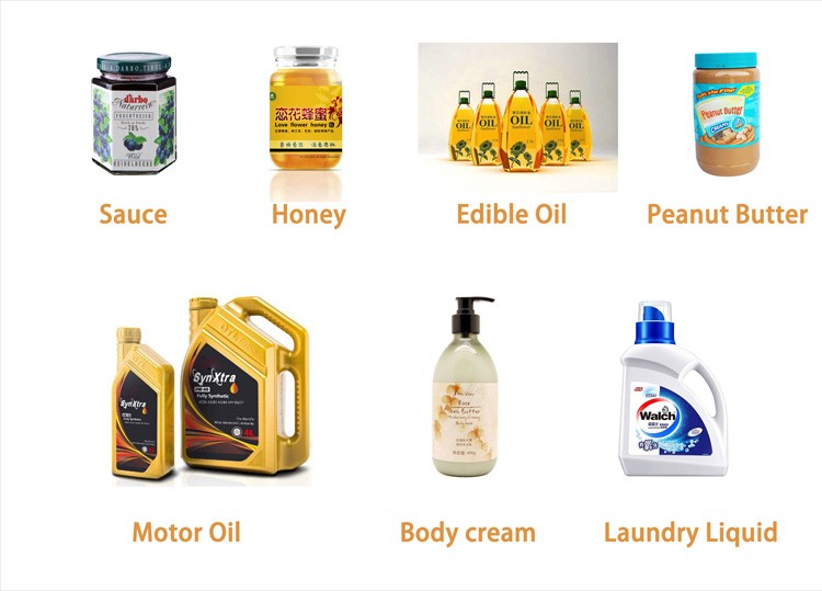 کھانا پکانے کے تیل ، چٹنی کے لئے خودکار پیسٹ بھرنے والی مشین