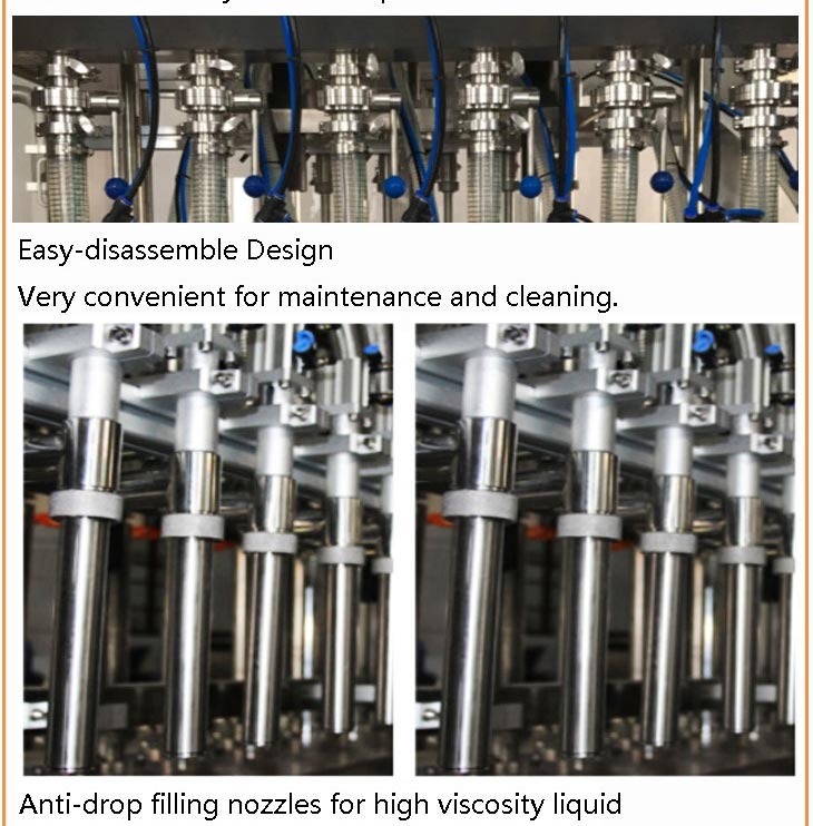 سستے بھرنے والی پیکنگ جار شہد کی بوتلنگ مشین