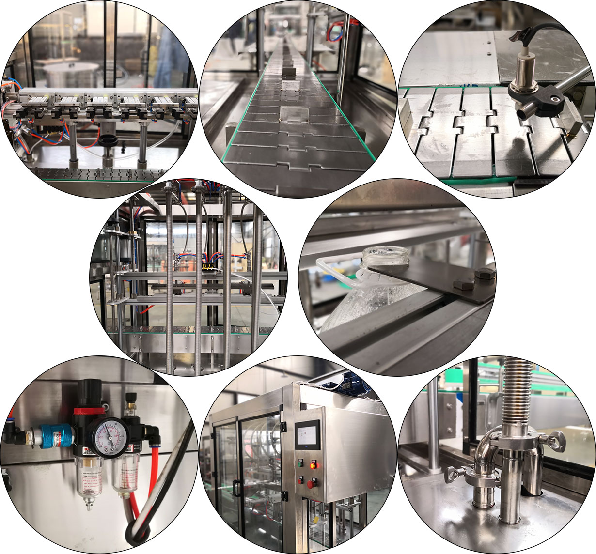 بہترین قیمت 5-100 ملی لیٹ نیومیٹک بوتل والے انجن تیل بھرنے والی مشین